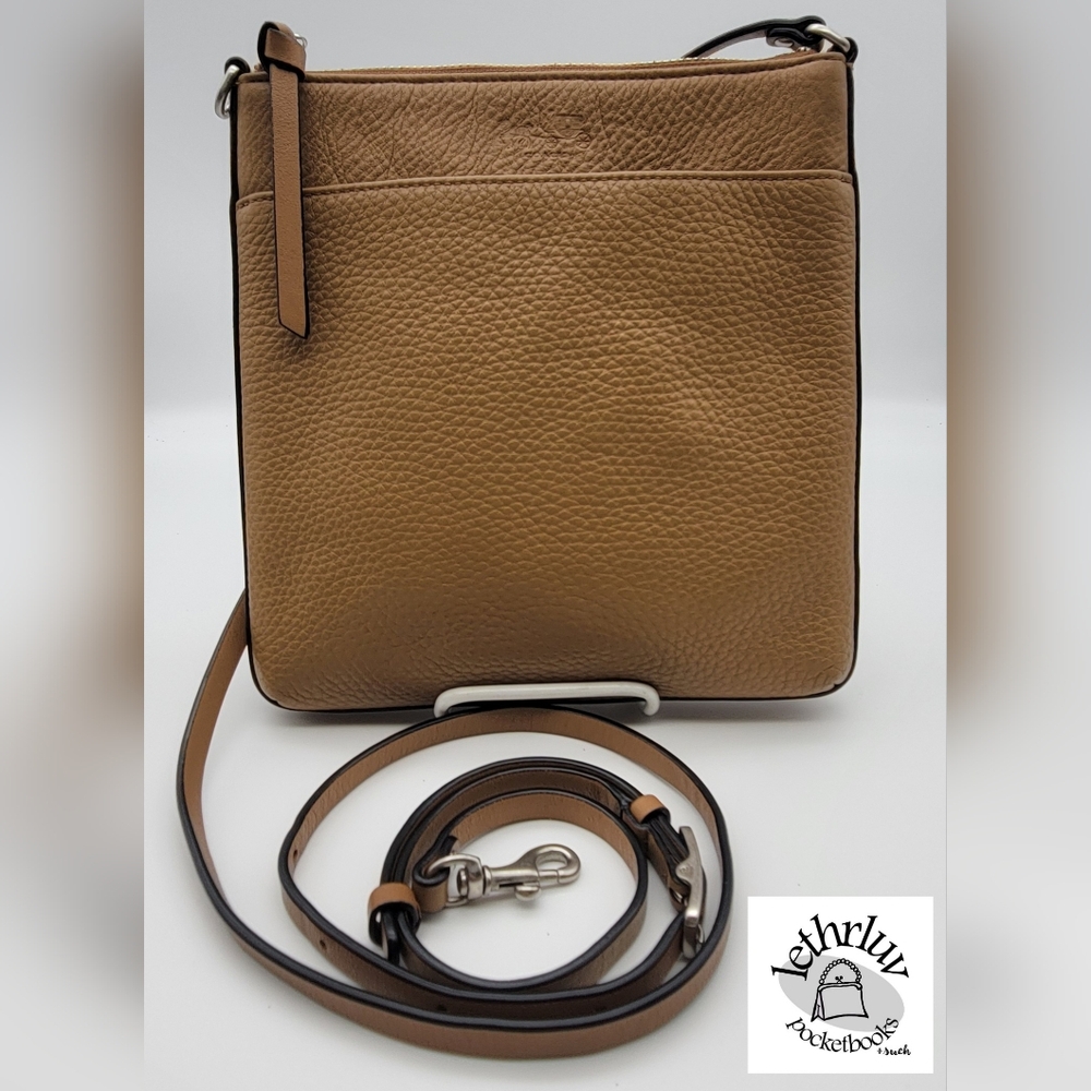 Bleecker Pebbled Leather North South Swing Pack 51629